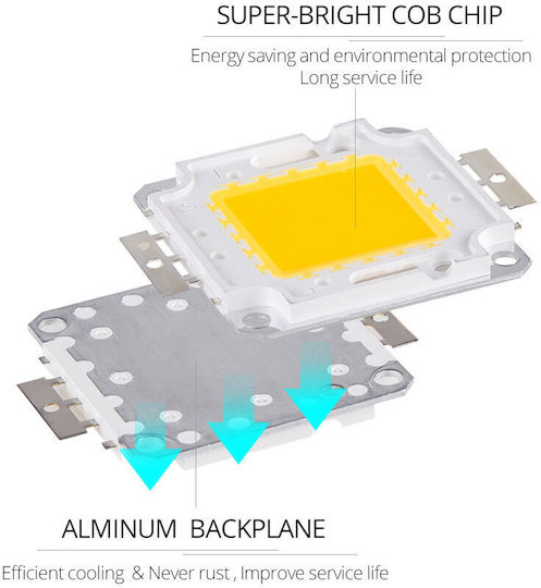 Cob LED Chip 10W Ψυχρό Λευκό 105763