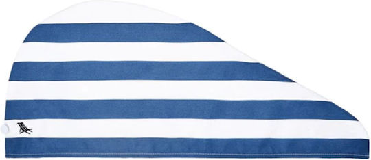 Dock & Bay Πετσέτα Microfiber Μαλλιών Μπλε 63x26εκ.