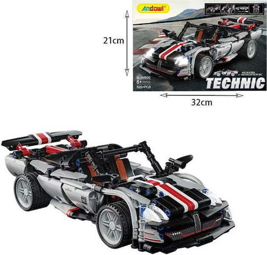 Andowl Τουβλάκια Huayra Roaoster Bc για 6+ Ετών 520τμχ