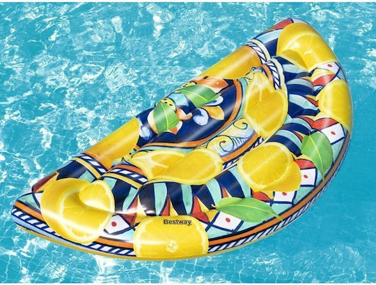 Bestway Inflatable Beach Mattress Yellow 89cm