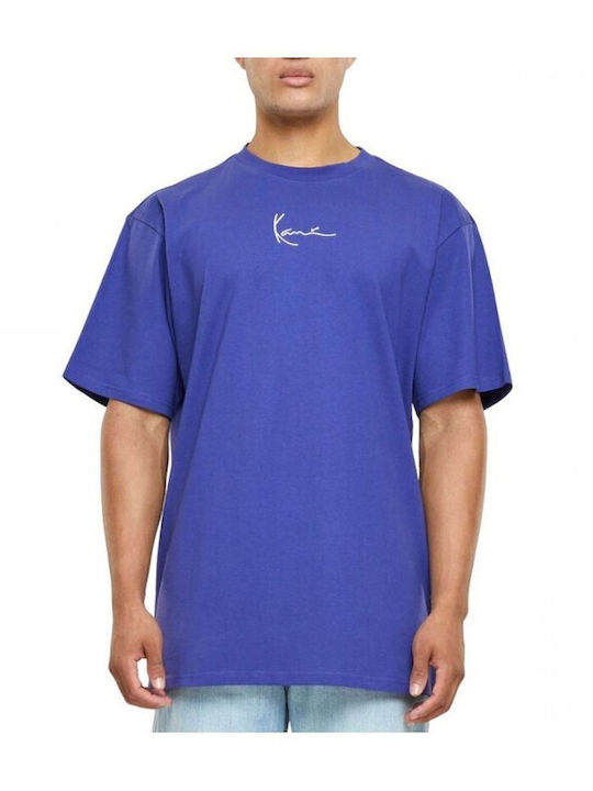 Karl Kani Men's Short Sleeve T-shirt Blue