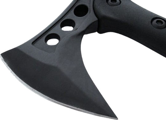 Topor de supraviețuire Tactical Spirit, Oțel Inoxidabil, Negru, 40 Cm
