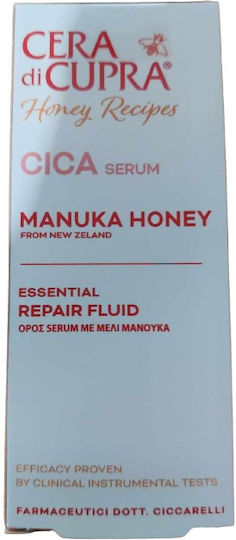 Cera di Cupra Cica Serum Manuka Honey Repair Fluid Moisturizing & Anti-aging Serum Face with Hyaluronic Acid for Firming 30ml