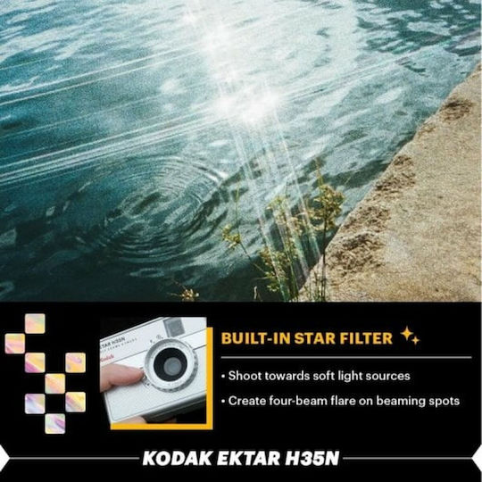 Kodak Ektar H35 Camera Film Striped Black