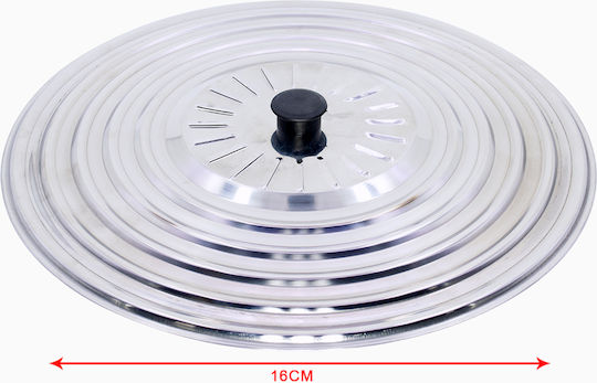 Tpster Καπάκι για Κατσαρόλα Μεταλλικό 16cm 14297