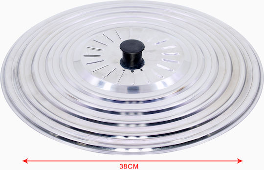 Tpster Καπάκι για Κατσαρόλα Μεταλλικό 38cm 14308