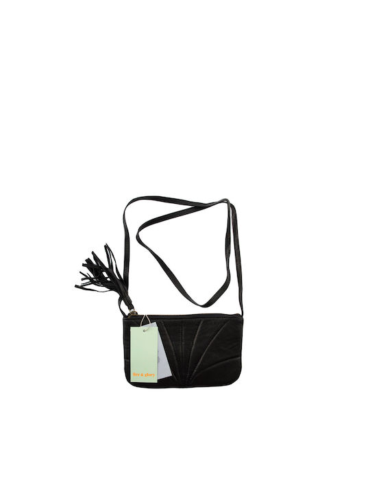 Pieces Leather Women's Bag Shoulder Black