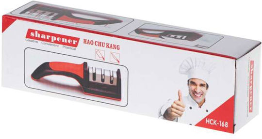 ikonka Handmesserschärfer mit 3 Stufen 21.5x6x5.1cm