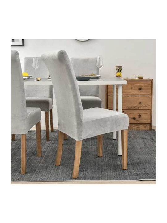 Ruhhy Elastic Cover for Chair Grey 1pcs