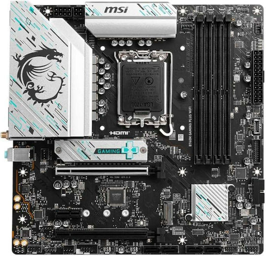 MSI B760M Gaming Plus WIFI Placă de bază Micro ATX cu Intel 1700 Socket