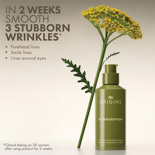 Origins Plantscription Anti-aging Serum Face with Niacinamide & Peptides 30ml