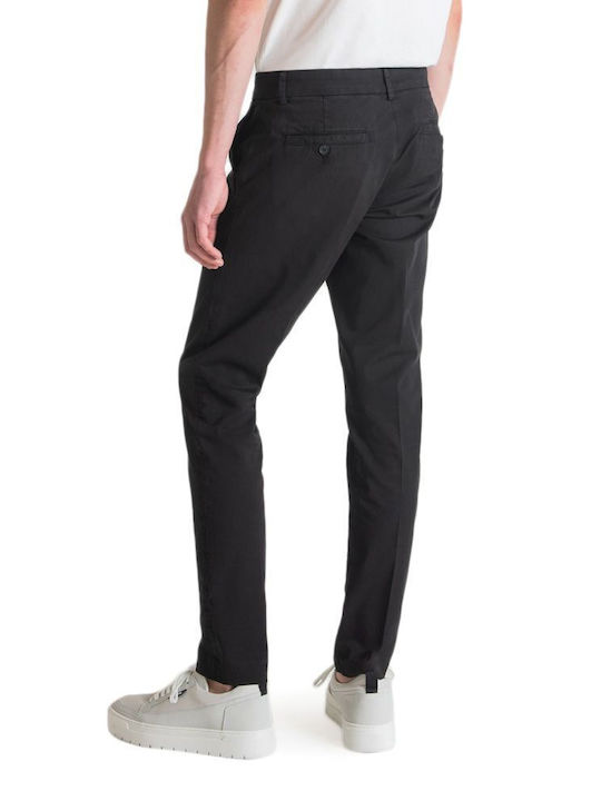 Antony Morato Bryan Herrenhose Chino in Skinny Passform Schwarz