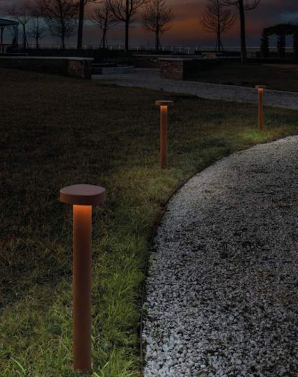 Zafferano Wall-Mounted Outdoor Light LED IP54 7W with Warm White Light 12.4x13.3x4.9εκ.