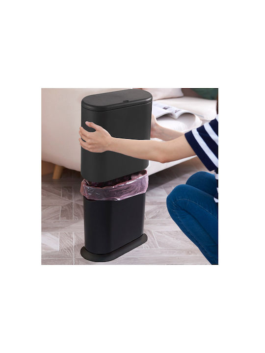 Shally Dogan Plastic Perie de toaletă 9lt Negru