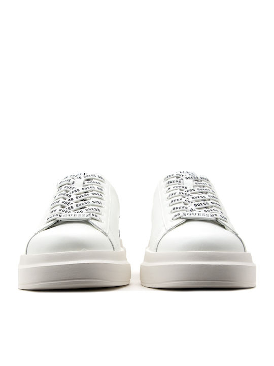 Elba Carryover Flatforms Sneakers White Black
