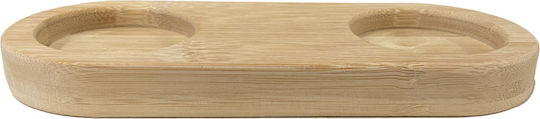 e-exoplismos Buffet Display Stand Wooden Dip 2 Positions 21cm 1pcs