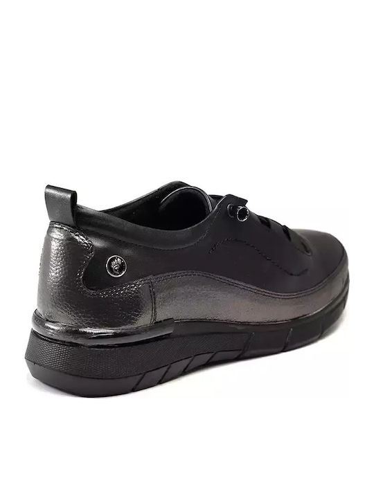 F216 Γυναικεία Ανατομικά Sneakers Μαύρα