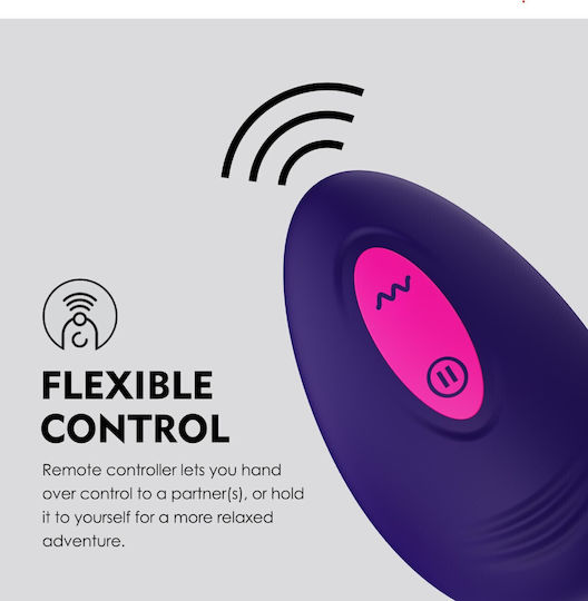 Passion Labs Amour Mini Vibrator Pentru Cupluri 7cm Roz