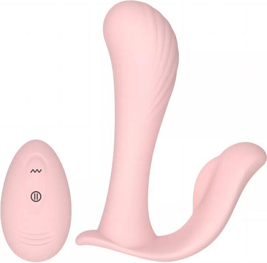 Mokko Toys Mini Διπλός Δονητής 12cm Ροζ