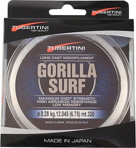 Tubertini Surf Fishing Line Transparent 300m / 0.26mm