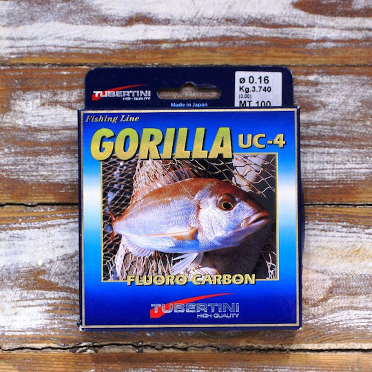 Tubertini Uc-4 Fluorocarbon Fishing Line Transparent 100m / 0.25mm