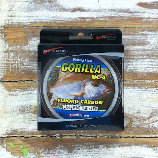 Tubertini Uc-4 Fluorocarbon Fishing Line Transparent 100m / 0.25mm