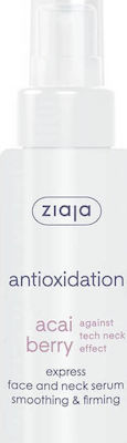 Ziaja Moisturizing Face Serum Acai Berry Express and Neck Suitable for All Skin Types 50ml