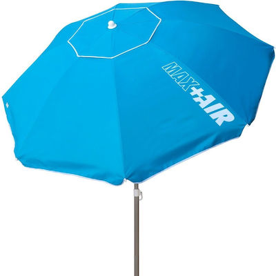 Aktive Foldable Beach Umbrella Blue