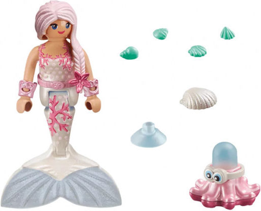 Playmobil Special Plus Mermaid with Octopus Water Face for 4-10 years old