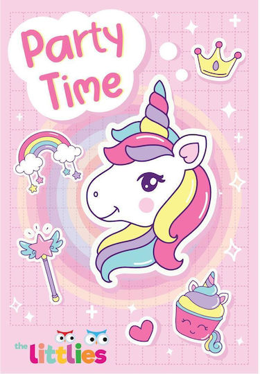 The Littlies Invitations 646740 6pcs (Μiscellaneous Designs/Colours)