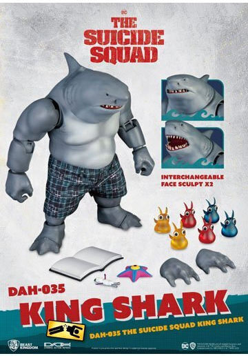 Beast Kingdom The Suicide Squad - King Shark Action Figure height 21cm at Scale 1:9