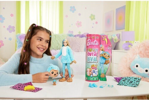 Barbie Cutie Reveal Doll Cutie Reveal For 3+ Years (Various Designs) 1pc
