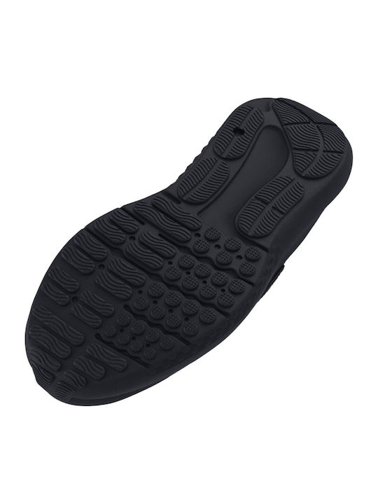 Surge 4 Ac Kids Sports Shoes Running with Hoop & Loop Closure Black