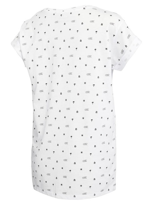 Damen T-Shirt Weiß