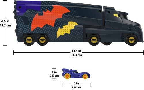 Fisher Price Batwheels Lastwagen 1:55 Für 3+ Jahre