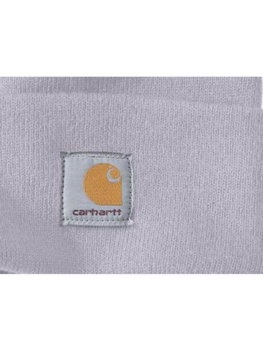 Carhartt Watch Hat Beanie Unisex Σκούφος Πλεκτός σε Λιλά χρώμα