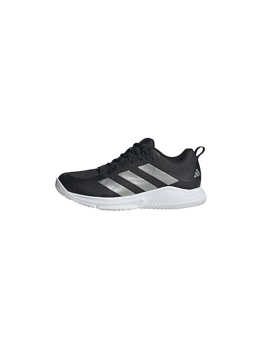 Court Team 2.0 Sport Shoes Volleyball Core Black / Silver Metallic / Cloud White