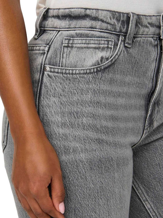 Emily Hw Women's Jean Trousers Med Gr Dnm Grey