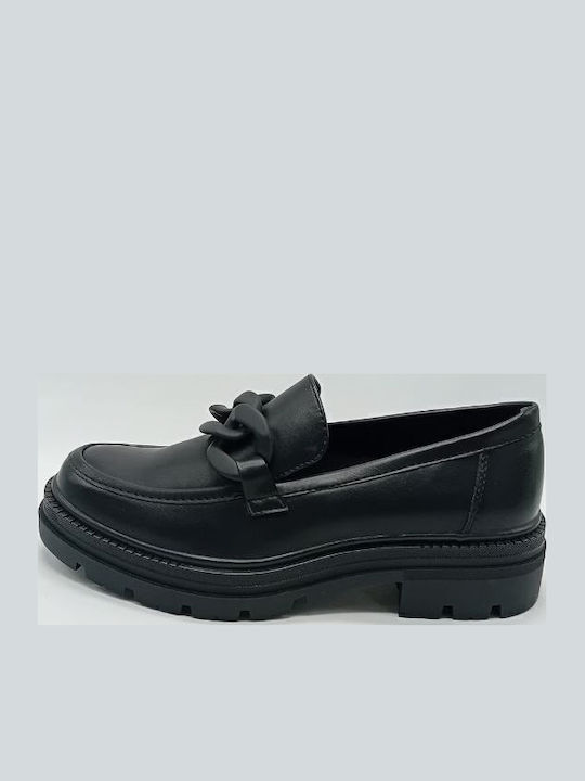 Damen Mokassins in Schwarz Farbe