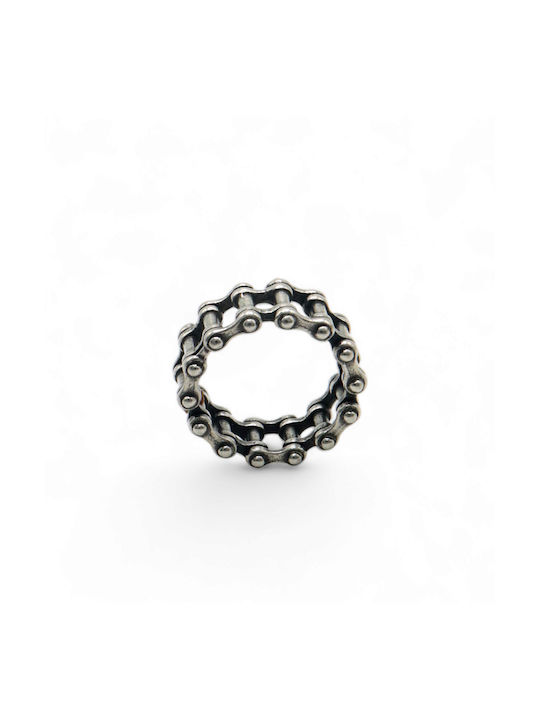 Men's Steel Spinner Ring