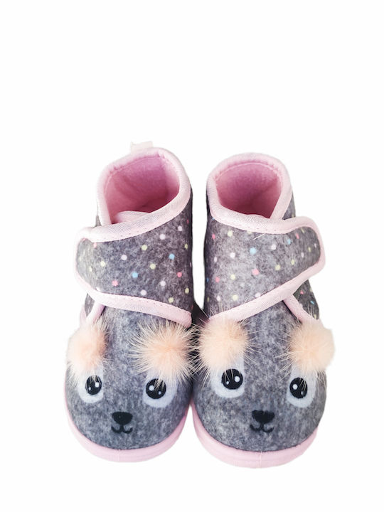 Giardino D'Oro Kids Slippers Boots Gray