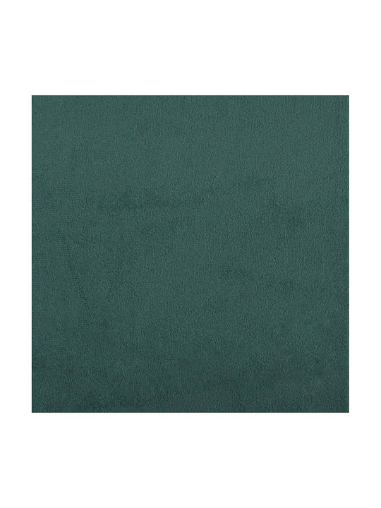 Dreisitzer Samt Sofa Dunkelgrünes 198x77x80cm