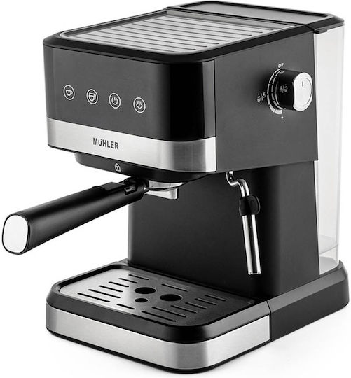 Muhler Mașină de Espresso 1050W Presiune 20bar Argintie MCM-1599