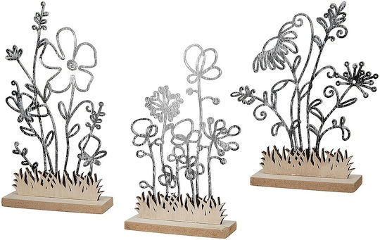 ArteLibre Decorative Space made of Wooden 3.5x16.5x19cm 1pcs
