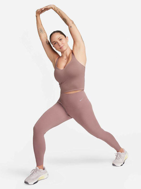 Dri-Fit Alate Bra Tank Γυναικείο Μπουστάκι Mauve