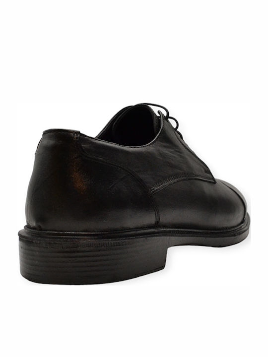 Leder Herren Freizeitschuhe Anatomisch Schwarz