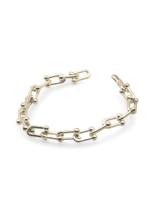 Bracelet Set Chain made of Silver