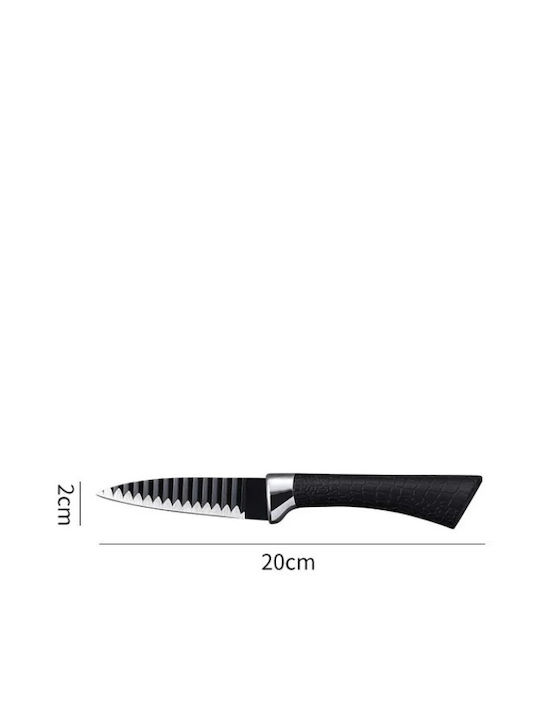 To megalo pazari Knife Set from Stainless Steel 6pcs