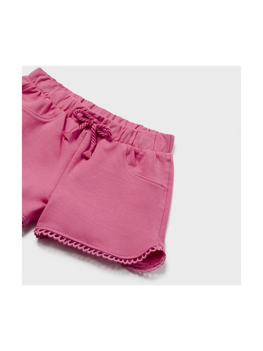 Mayoral Șort/Bermude pentru copii din material textil Fuchsia