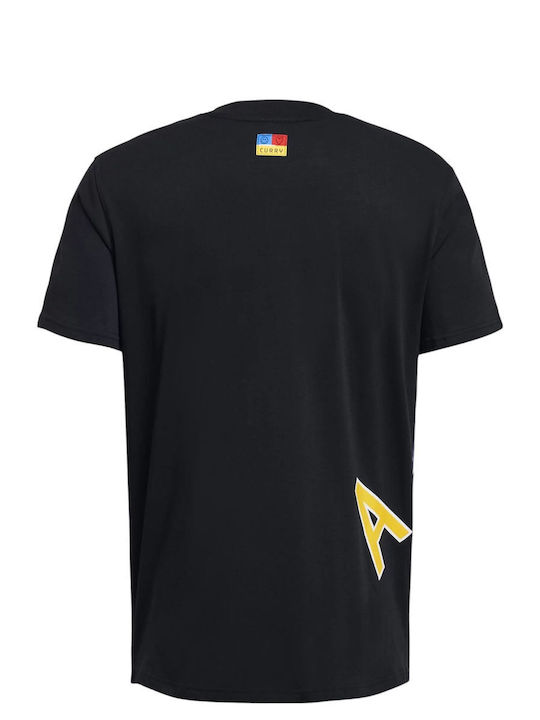 Under Armour Curry T-shirt Black